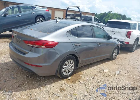 2018 Hyundai Elantra Se из США, поврежденный, VIN 5NPD74LFXJH374429